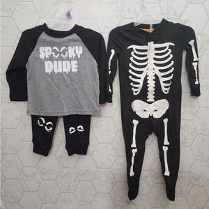 Nwt Toddler Boy's Halloween Clothes Bundle, Sizes 12 months and 2T